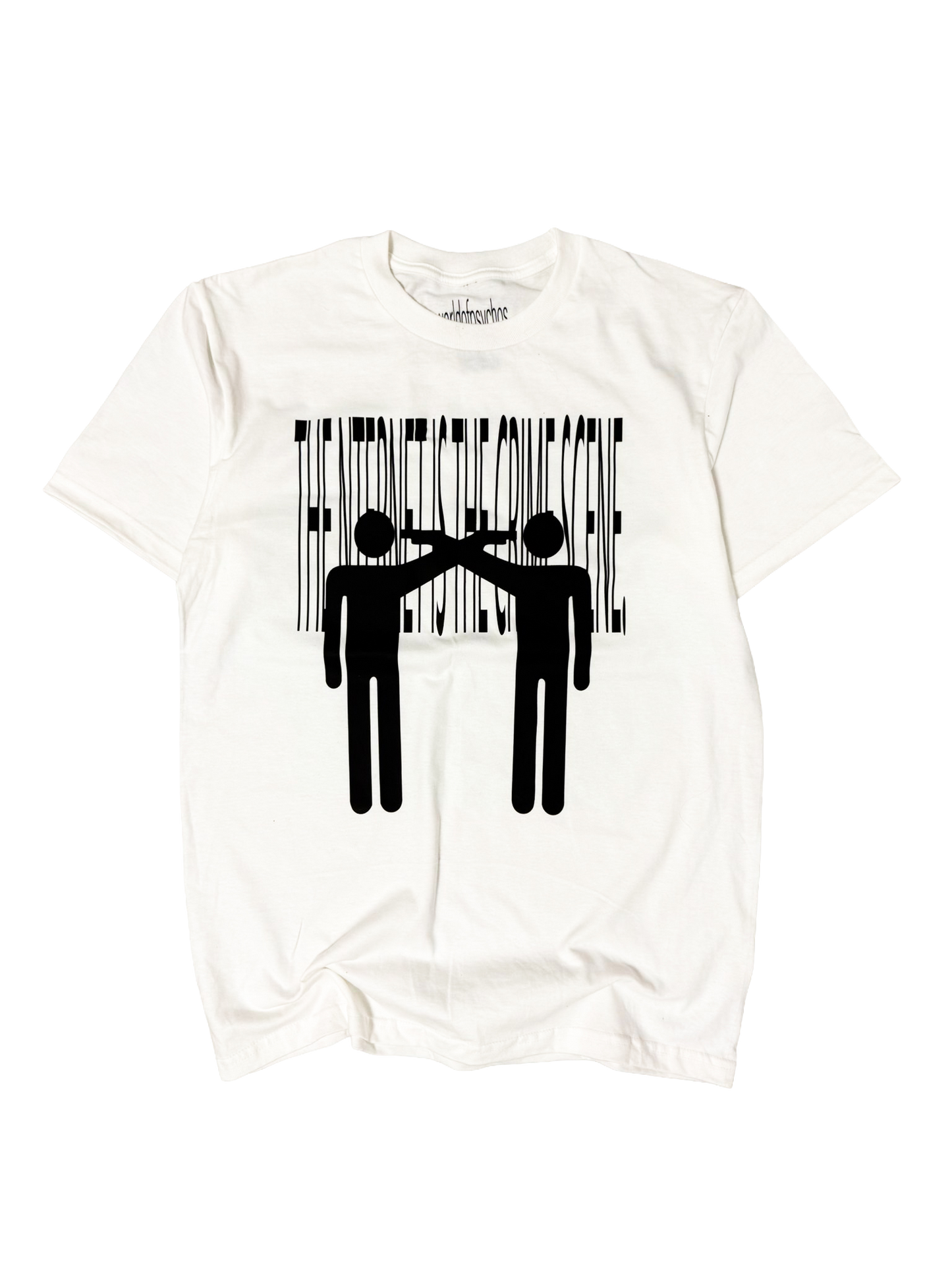 ,,THE INTERNET IS THE CIRME SCENE'' T-Shirt